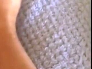 Cute young amateur web cam girl masturbates with her toy