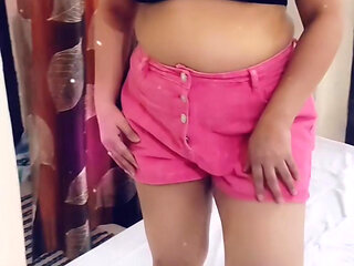 Model at New Delhi Camera Shooting