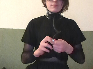 First time trying my inflateble collar