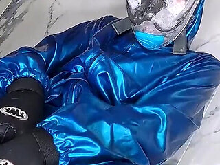 Latex Lagoon: the Double-suit Secret with Full Face Snorkel Mask
