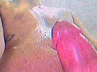 Vintage shower jerk off, now in VHS