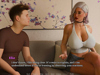 The Red Veil by Raw Magic - Sexy Lessons with a Busty Lady, First Time 1