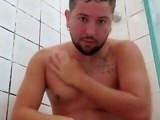 Take a Hot Shower in the Cold to Warm up Your Dick