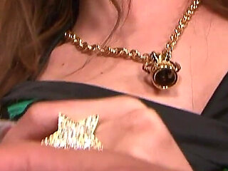 Japanese girl squirts while two guys stick toys inside her tight holes and get banged