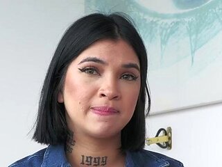 WoodmanCastingX Scarlett Lapiedra Casting Hard