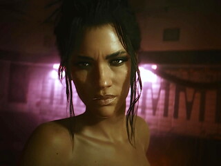 Panam Palmer - Hammer Club Sex Scene (Cyberpunk 2077 In-game Ultra Settings)