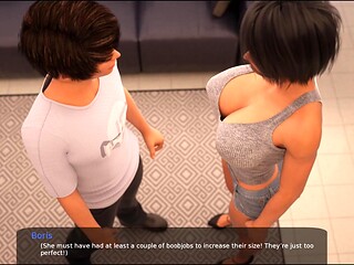 39 - Milfy City - v0.6e - Part 39 - Kissing my sexy teacher in her room (dubbing)