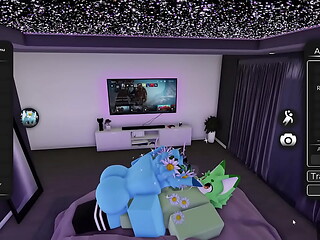 Roblox Furry Gay teniendo sexo oral...( SNO / MX RLN )