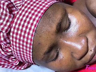 Home Alone with BBC Gateman and Ebony BBW Chef - Hot Amateur Fucking