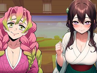 Kimetsu no yaiba, mitsuri hentai, mitsuri
