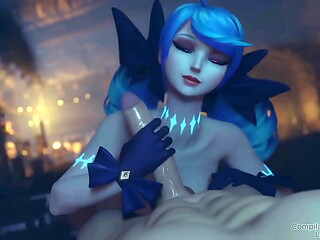 League Of Legends - Gwen Slideshow - League Of Legends Hentai Compilation