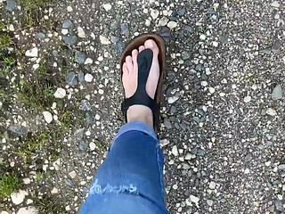 Spontaneously Filmed My Feet