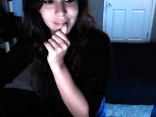 Brunette Solo Webcam Masturbation