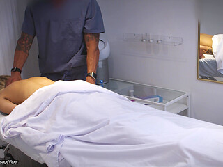 Trophy Hotwife Gets an Erotic Massage