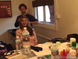 Hairstyling Session Featuring Tera Patrick