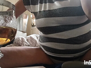 Dirty 15 min. Smoking Whisky Hairy Pussy Dildo