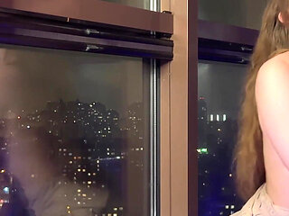 Fucking and Looking at a Beautiful Metropolis Is Awesome! 4K HD Tim Team