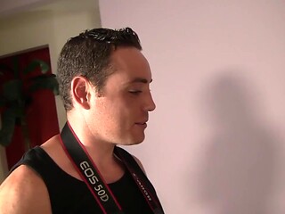Adrianna Luna and Leilani Leeanne get creampied by the photographer