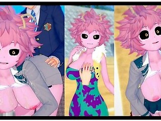 [hentai Game Koikatsu! ]have Sex With Big Tits My Hero Academia Mina Ashido.3dcg Erotic Anime Video