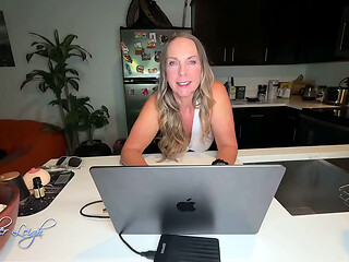 Mature Cheating Boss Kymber Leigh Finds Employee London Ford&rsquo_s Dick Pics And Takes His Cock POV