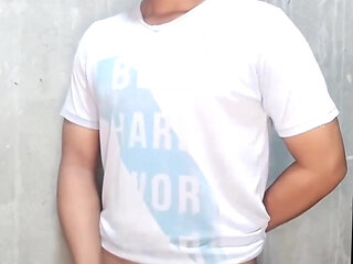 Hot Young Man Masturbates in His Room