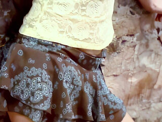 Barbara-nux Horny Young Brunette Barbara Nux Doing a Strip