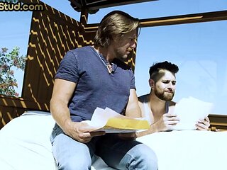 Handsome horny studs analfucking hard