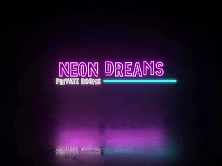 Nexus 3 Neon Dreams. Extreme Deepthroat. Cyberpunk Sex with Busty Brunette