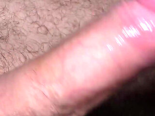 Ebony Mouth Pump Makes a Big White Cock Cum in Her Mouth