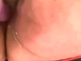 Bbwbootyful squeezing my boobs dildo squirt