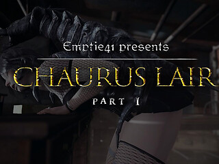 Chaurus Lair. Gothic Alt-girl Got Fucked in Ass by Insect From the Elder Scrolls V Skyrim. Emptie41