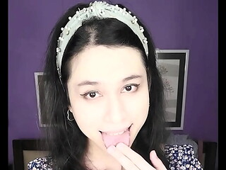 your pretty girlfriend licks her own butthole just for you (FULL MOVIE)