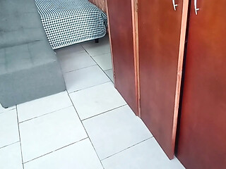 Unsure of what to do when your hot wife sucks your cock in your room and