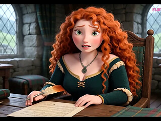 Merida takes her first amateur casting and gets fucked hard