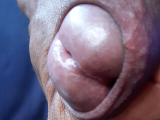 Big Black Cock Indian Man Outdoor