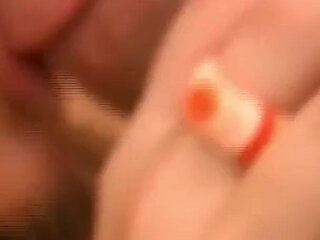 The Slutty Secretary Masturbates While Watching a Porn Movie and He Takes Advantage of It to Get a Nice Blowjob