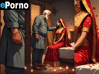 Suhagraat me sasur ne apni desi bahu ki chudai ki