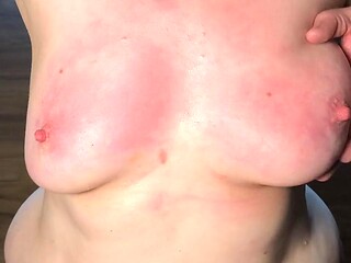 Bouncy Tits Spanked to Scream