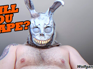 MASKED MAN POUNDS YOU - Scary Bunny Halloween BottomPOV ASMR Pounding