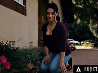 PURE TABOO Stepmom Sheena Ryder Gives In To Stepson's DP Threesome Request - GERMAN SUBTITLES