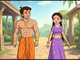 Bheem fucked chutki at the jungle