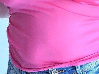 Perfect Natural Big Tits Hairy MILF