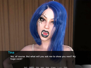 Futa Dating Simulator 2 Tina Have the Biggest Cock Ive Ever Seen.