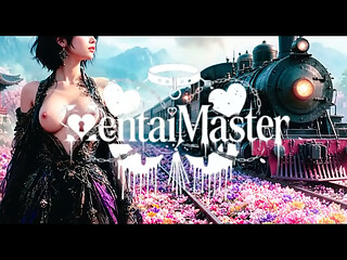 AI generated Korean 3D render game style PMV : Sakurabloom Ep.1 HentaiMaster