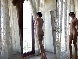 Wanna see what I'm actually hiding behind these curtains ????? Sub OF
