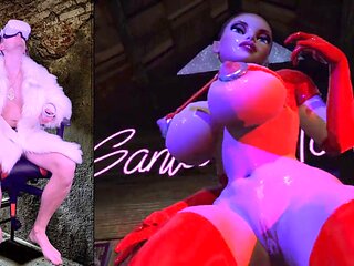 Virtual reality toy play sessions with female domination in VR