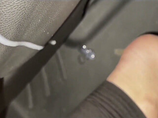 Wife Lost Bet and Takes Multiple Creampies in Backseat of Car
