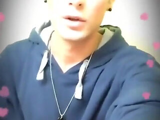 Love Cum Video for Girlfriend on Her Pink Blanket