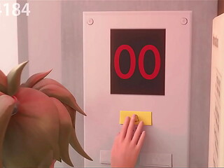 Trapped in the Elevator - Angela Ver.