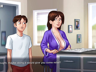 Investigation with stepmom summertime saga gameplay video